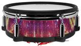 Skin Wrap works with Roland vDrum Shell PD-128 Drum Tie Dye Rainbow Stripes (DRUM NOT INCLUDED)