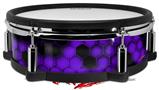 Skin Wrap works with Roland vDrum Shell PD-128 Drum HEX Purple (DRUM NOT INCLUDED)