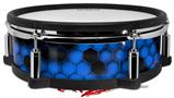 Skin Wrap works with Roland vDrum Shell PD-128 Drum HEX Blue (DRUM NOT INCLUDED)