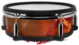Skin Wrap works with Roland vDrum Shell PD-128 Drum Flaming Veil (DRUM NOT INCLUDED)