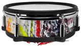 Skin Wrap works with Roland vDrum Shell PD-128 Drum Abstract Graffiti (DRUM NOT INCLUDED)