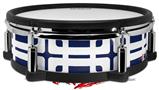 Skin Wrap works with Roland vDrum Shell PD-128 Drum Boxed Navy Blue (DRUM NOT INCLUDED)