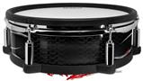 Skin Wrap works with Roland vDrum Shell PD-128 Drum Metal Flames Chrome (DRUM NOT INCLUDED)