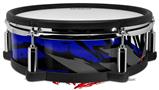 Skin Wrap works with Roland vDrum Shell PD-128 Drum Baja 0040 Blue Royal (DRUM NOT INCLUDED)