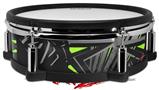 Skin Wrap works with Roland vDrum Shell PD-128 Drum Baja 0023 Lime Green (DRUM NOT INCLUDED)