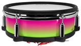 Skin Wrap works with Roland vDrum Shell PD-128 Drum Smooth Fades Neon Green Hot Pink (DRUM NOT INCLUDED)