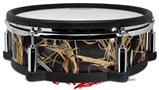 Skin Wrap works with Roland vDrum Shell PD-128 Drum WraptorCamo Grassy Marsh Dark Gray (DRUM NOT INCLUDED)