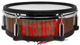 Skin Wrap works with Roland vDrum Shell PD-128 Drum Beer Barrel (DRUM NOT INCLUDED)
