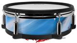 Skin Wrap works with Roland vDrum Shell PD-128 Drum Paint Blend Blue (DRUM NOT INCLUDED)