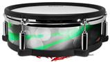 Skin Wrap works with Roland vDrum Shell PD-128 Drum ZaZa Green (DRUM NOT INCLUDED)