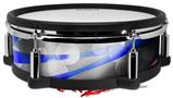 Skin Wrap works with Roland vDrum Shell PD-128 Drum ZaZa Blue (DRUM NOT INCLUDED)