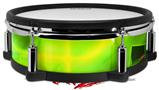 Skin Wrap works with Roland vDrum Shell PD-128 Drum Cubic Shards Green (DRUM NOT INCLUDED)
