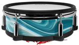 Skin Wrap works with Roland vDrum Shell PD-128 Drum Blue Marble (DRUM NOT INCLUDED)