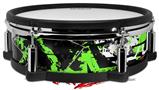 Skin Wrap works with Roland vDrum Shell PD-128 Drum Baja 0003 Neon Green (DRUM NOT INCLUDED)