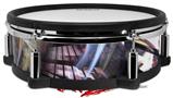 Skin Wrap works with Roland vDrum Shell PD-128 Drum Wide Open (DRUM NOT INCLUDED)