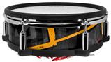 Skin Wrap works with Roland vDrum Shell PD-128 Drum Baja 0004 Orange (DRUM NOT INCLUDED)