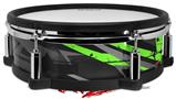 Skin Wrap works with Roland vDrum Shell PD-128 Drum Baja 0014 Neon Green (DRUM NOT INCLUDED)