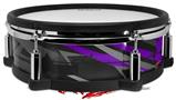 Skin Wrap works with Roland vDrum Shell PD-128 Drum Baja 0014 Purple (DRUM NOT INCLUDED)