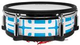 Skin Wrap works with Roland vDrum Shell PD-128 Drum Boxed Neon Blue (DRUM NOT INCLUDED)