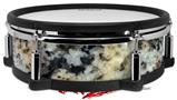Skin Wrap works with Roland vDrum Shell PD-128 Drum Marble Granite 01 Speckled (DRUM NOT INCLUDED)