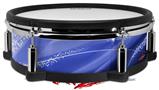Skin Wrap works with Roland vDrum Shell PD-128 Drum Mystic Vortex Blue (DRUM NOT INCLUDED)