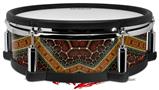 Skin Wrap works with Roland vDrum Shell PD-128 Drum Ancient Tiles (DRUM NOT INCLUDED)