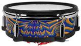 Skin Wrap works with Roland vDrum Shell PD-128 Drum Dancing Lilies (DRUM NOT INCLUDED)