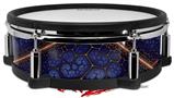 Skin Wrap works with Roland vDrum Shell PD-128 Drum Linear Cosmos Blue (DRUM NOT INCLUDED)