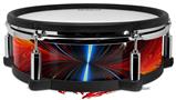 Skin Wrap works with Roland vDrum Shell PD-128 Drum Quasar Fire (DRUM NOT INCLUDED)