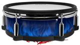 Skin Wrap works with Roland vDrum Shell PD-128 Drum Fire Blue (DRUM NOT INCLUDED)
