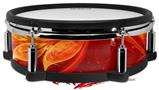 Skin Wrap works with Roland vDrum Shell PD-128 Drum Fire Flower (DRUM NOT INCLUDED)
