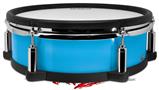 Skin Wrap works with Roland vDrum Shell PD-128 Drum Solids Collection Blue Neon (DRUM NOT INCLUDED)