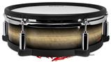 Skin Wrap works with Roland vDrum Shell PD-128 Drum Exotic Wood Beeswing Eucalyptus Burst Black (DRUM NOT INCLUDED)
