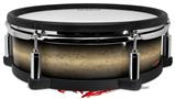 Skin Wrap works with Roland vDrum Shell PD-128 Drum Exotic Wood Birdseye Maple Burst Black (DRUM NOT INCLUDED)