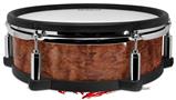 Skin Wrap works with Roland vDrum Shell PD-128 Drum Exotic Wood Waterfall Bubinga (DRUM NOT INCLUDED)
