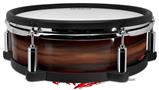 Skin Wrap works with Roland vDrum Shell PD-128 Drum Exotic Wood Rosewood Burst Red Cherry (DRUM NOT INCLUDED)