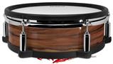 Skin Wrap works with Roland vDrum Shell PD-128 Drum Exotic Wood Rosewood (DRUM NOT INCLUDED)