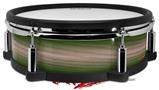 Skin Wrap works with Roland vDrum Shell PD-128 Drum Exotic Wood White Oak Burst Tropical Green (DRUM NOT INCLUDED)