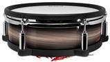 Skin Wrap works with Roland vDrum Shell PD-128 Drum Exotic Wood White Oak Burst Black (DRUM NOT INCLUDED)