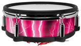 Skin Wrap works with Roland vDrum Shell PD-128 Drum Lightning Pink (DRUM NOT INCLUDED)
