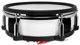 Skin Wrap works with Roland vDrum Shell PD-128 Drum Bullseye Black and White (DRUM NOT INCLUDED)