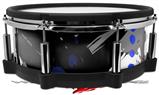 Skin Wrap works with Roland vDrum Shell PD-140DS Drum Abstract 02 Blue (DRUM NOT INCLUDED)