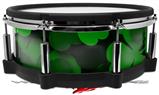 Skin Wrap works with Roland vDrum Shell PD-140DS Drum St Patricks Clover Confetti (DRUM NOT INCLUDED)