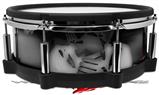 Skin Wrap works with Roland vDrum Shell PD-140DS Drum Skulls Confetti White (DRUM NOT INCLUDED)