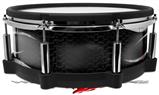 Skin Wrap works with Roland vDrum Shell PD-140DS Drum Metal Flames Chrome (DRUM NOT INCLUDED)