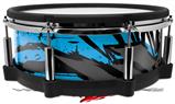 Skin Wrap works with Roland vDrum Shell PD-140DS Drum Baja 0040 Blue Medium (DRUM NOT INCLUDED)