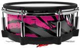 Skin Wrap works with Roland vDrum Shell PD-140DS Drum Baja 0040 Fuchsia Hot Pink (DRUM NOT INCLUDED)