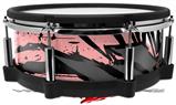 Skin Wrap works with Roland vDrum Shell PD-140DS Drum Baja 0040 Pink (DRUM NOT INCLUDED)