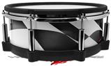Skin Wrap works with Roland vDrum Shell PD-140DS Drum Checkered Flag (DRUM NOT INCLUDED)