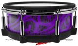 Skin Wrap works with Roland vDrum Shell PD-140DS Drum Folder Doodles Purple (DRUM NOT INCLUDED)